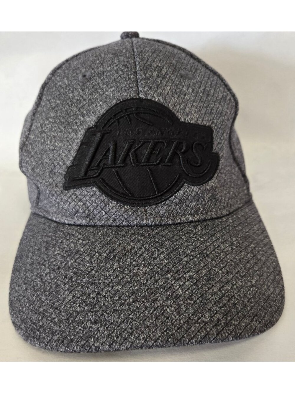 Ultra Gam Los Angeles Lakers Double Sided Logo Patch Adjustable Baseball Cap